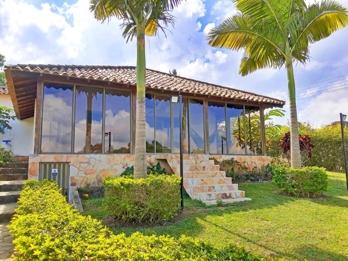 CASA CAMPESTRE frente Acuarela -Mesa de los Santos La Granja Exterior foto